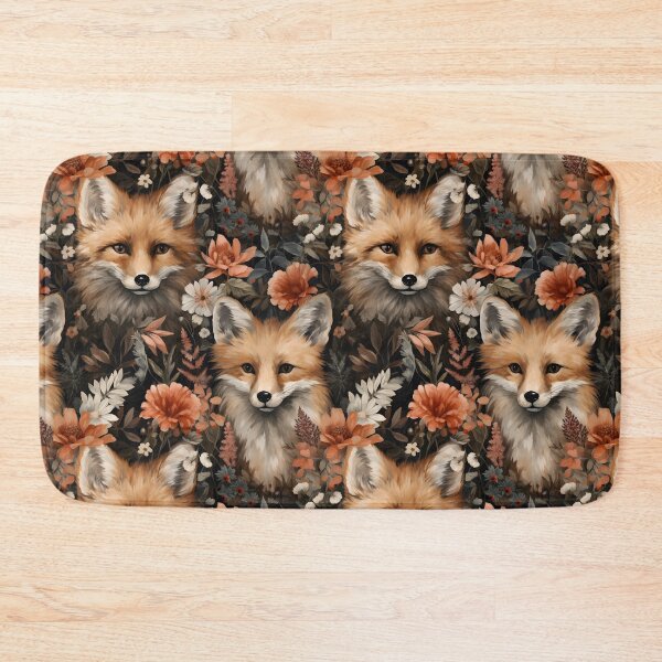 Item preview, Fox and Kit Cottage Floral designed and sold by Disney1955Fan.