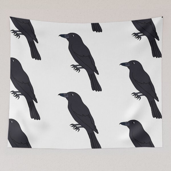 Item preview, Black Butcherbird designed and sold by Leapingdoe.