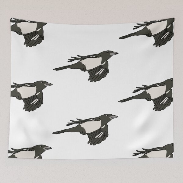Item preview, Magpie designed and sold by Leapingdoe.
