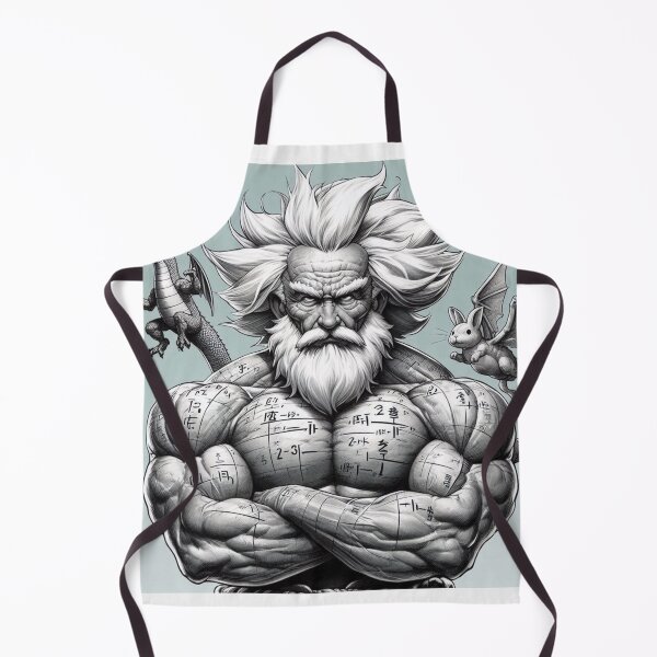 Item preview, Albert Einstein bodybuilder designed and sold by sevenmountains.