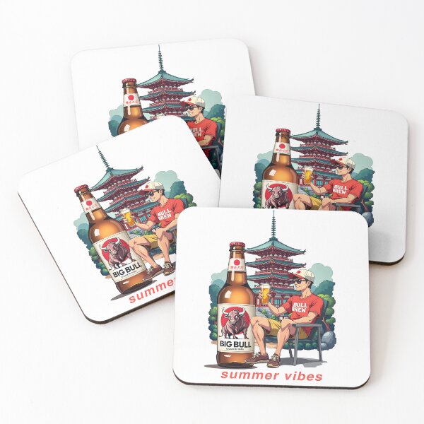 Item preview, Summer Vibes Big Bull - Japan Kogane No Hana designed and sold by Museum Of Non-Existing Art.