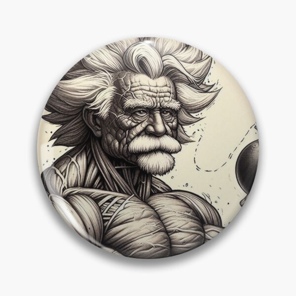Item preview,  Albert Einstein bodybuilder designed and sold by sevenmountains.