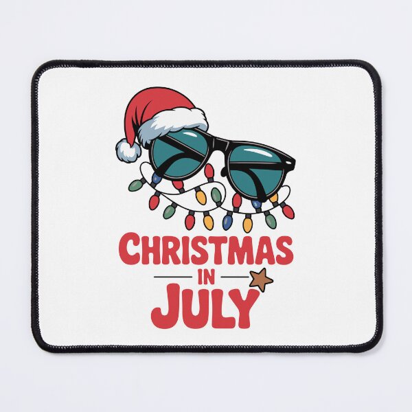 Item preview, Christmas in July Santa Sunglasses Summer Vibes designed and sold by Merchrise.