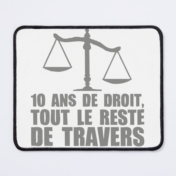Item preview, 10 years right remains through humor quote funny phrase designed and sold by Achille3777.