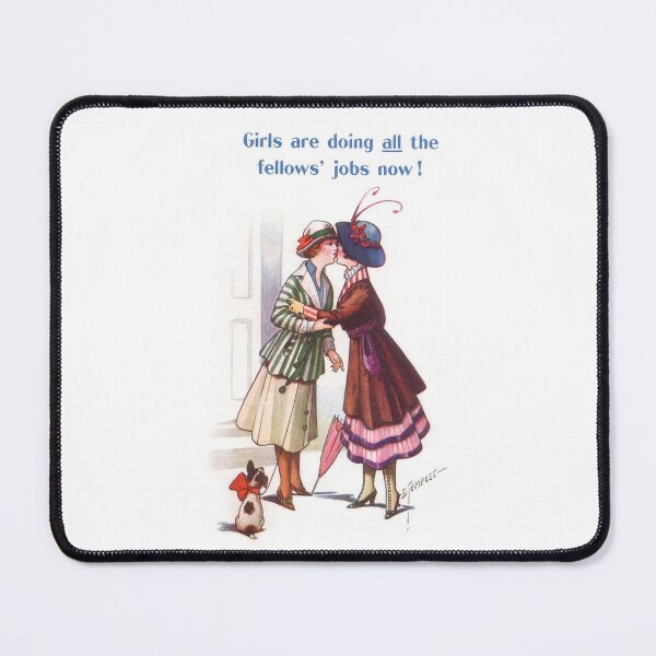 Item preview, girls are doing all the fellows jobs now designed and sold by InkTheCrow.