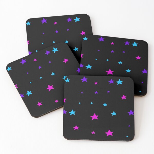 Item preview, Blue Pink Purple Stars designed and sold by Leapingdoe.
