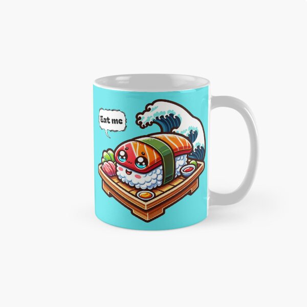 Item preview, Eat Me Sushi (cute) designed and sold by Moxie Merch Design Studio.