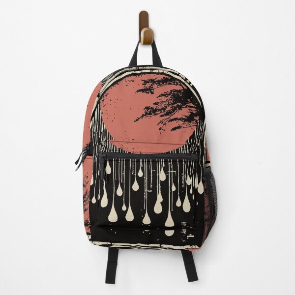 Item preview, Dripping Sunset – Surreal Minimalism in Japanese Wabi-Sabi Aesthetic designed and sold by TuncGK.