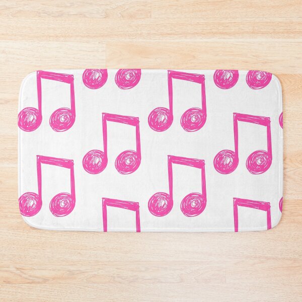 Item preview, Pink Scribbled Music Note Illustration Cute Artistic Design designed and sold by Blueprint&co.