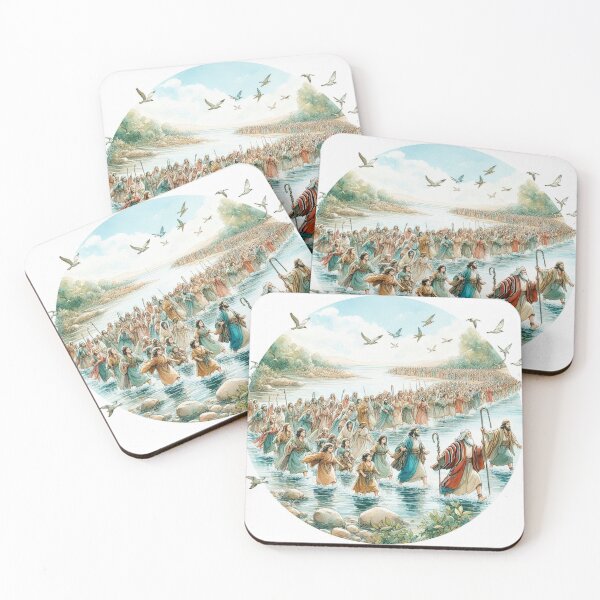 Item preview, The children of Israel crossing the river Jordan designed and sold by Advent-Hope.