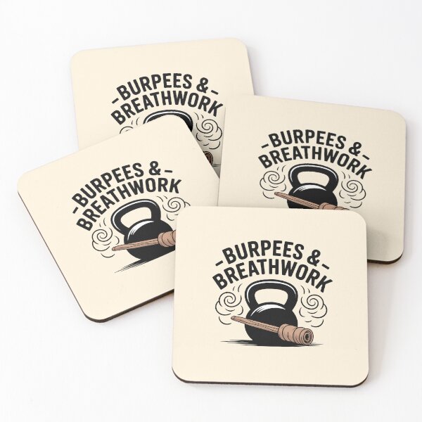 Item preview, Burpees & Breathwork designed and sold by CrypticHMystic.