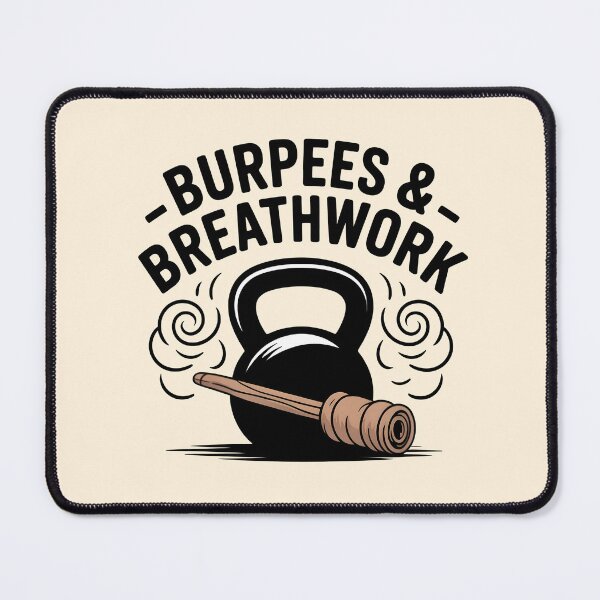 Item preview, Burpees & Breathwork designed and sold by CrypticHMystic.