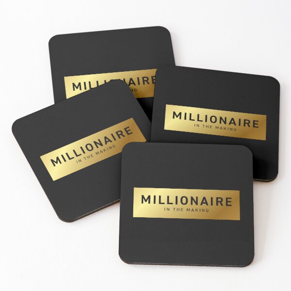 Item preview, Millionaire in the Making V2 (Gold Text) designed and sold by STUDIO-72.