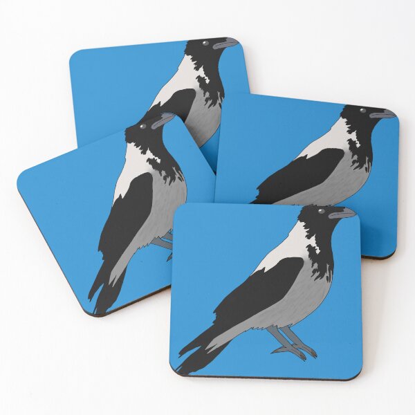 Item preview, Hooded crow designed and sold by Leapingdoe.