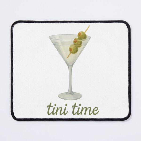 Item preview, Tini Time | Retro Martini Glass Cocktail Art for Party Vibes designed and sold by ClarkCreativeUS.