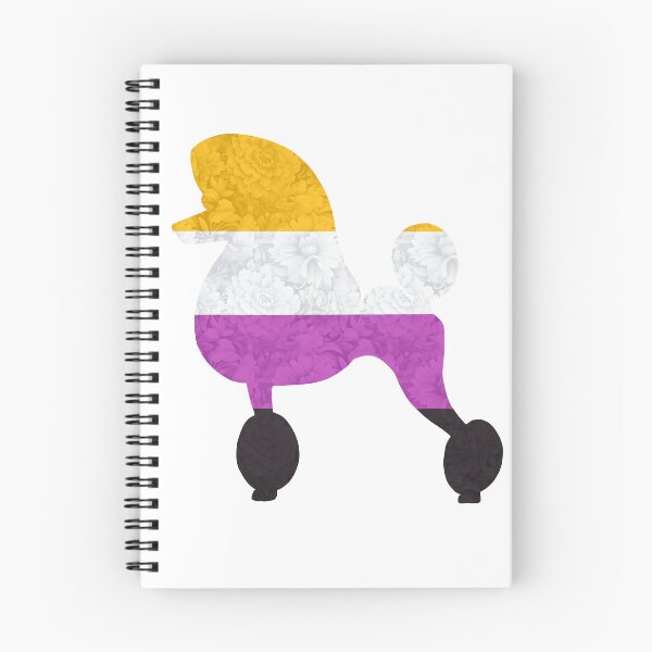 Item preview, Non Binary Pride Poodle designed and sold by Spinyflowerart.