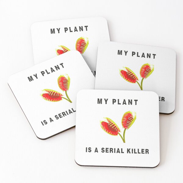 Item preview, My Plant Is a Serial Killer - Venus Flytraps- Carnivorous Plants designed and sold by Scrappy Gardeners.
