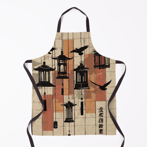 Artikelvorschau, Mid-Century Lantern Birds – Abstrakte Japan-Fusion mit Wabi-Sabi-Charme entworfen und verkauft von TuncGK.