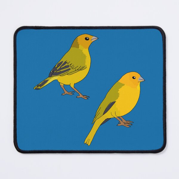Item preview, Saffron Finches  designed and sold by Leapingdoe.