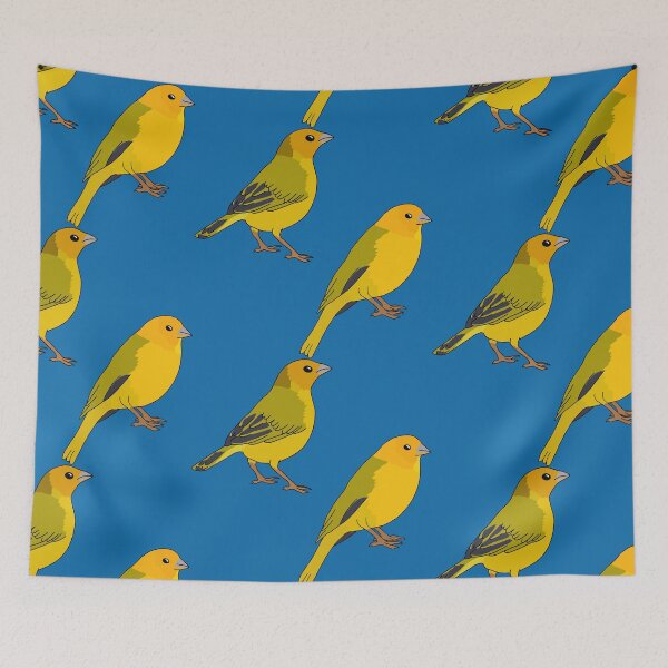Item preview, Saffron Finches  designed and sold by Leapingdoe.