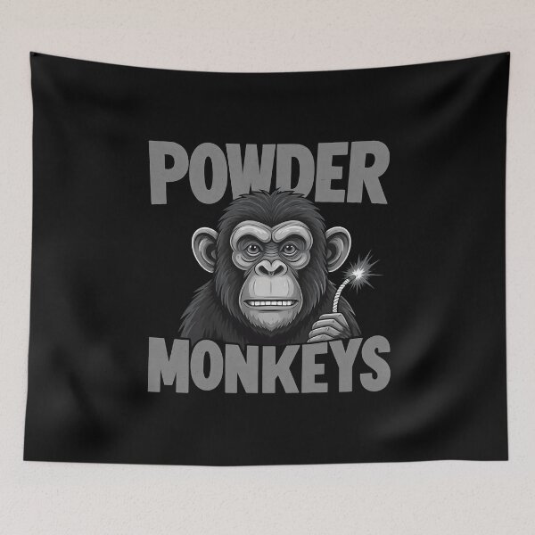 Item preview, Powder monkeys - grey style designed and sold by Darkifun.