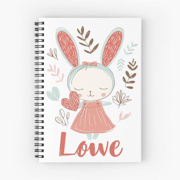 Item preview, Un lapin avec une robe rose et une robe rose avec le mot amour dessus designed and sold by MagicCreationsW.