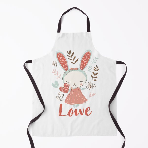 Item preview, Un lapin avec une robe rose et une robe rose avec le mot amour dessus designed and sold by MagicCreationsW.