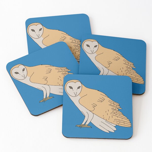 Item preview, Barn Owl designed and sold by Leapingdoe.