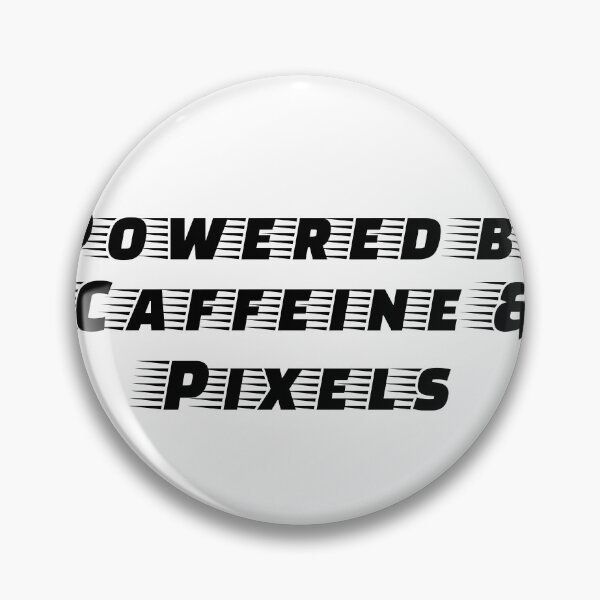 Item preview, Powered by Caffeine & Pixels designed and sold by Ninjacatoff.