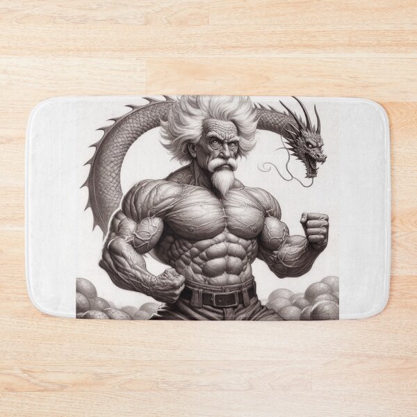 Item preview, Albert Einstein bodybuilder designed and sold by sevenmountains.