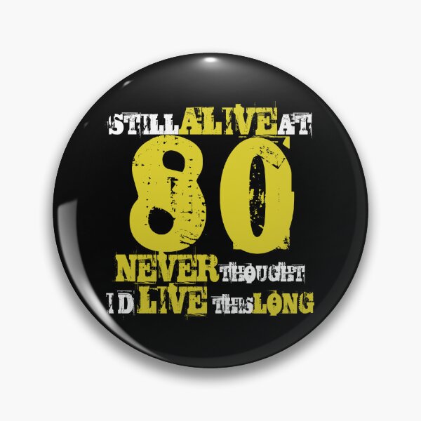 Item preview, 80th Birthday Humor Attitude designed and sold by thepixelgarden.