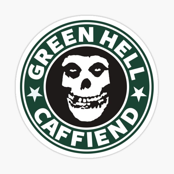 Item preview, The Crimson Ghost Vintage B Movie Green Hell Punk Rock Coffee Fiend Parody Graphic designed and sold by wmxdesign.