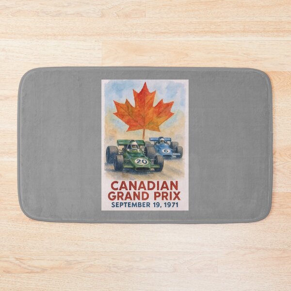 Item preview, 1971 Canadian Grand Prix Automobile Race Poster designed and sold by retrographics.