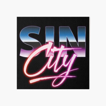 Item preview, Sin City designed and sold by Retro Type.