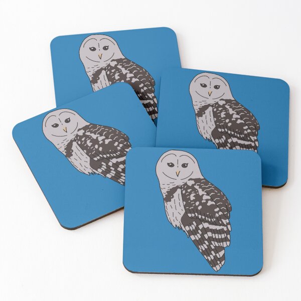 Item preview, Barred Owl designed and sold by Leapingdoe.