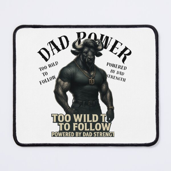 Item preview, Too Wild to Follow – Bold Buffalo Dad Strength Design designed and sold by JenniferCreaArte .