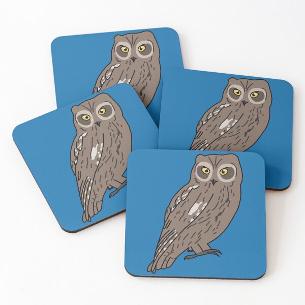 Item preview, Eurasian Scops Owl designed and sold by Leapingdoe.