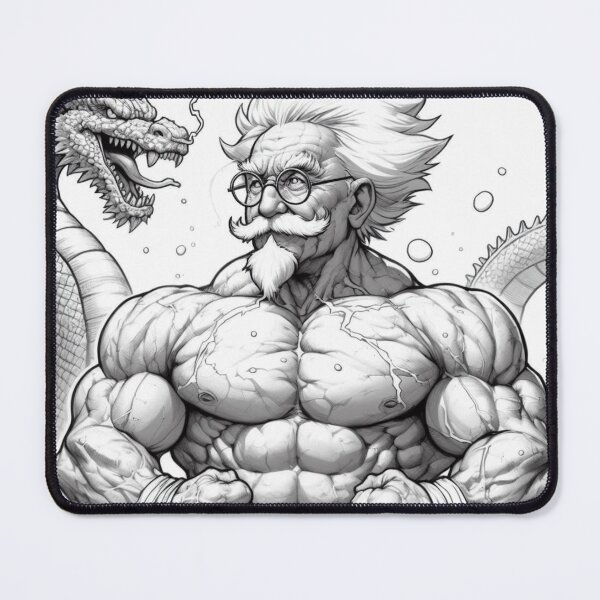 Item preview, Albert Einstein bodybuilder designed and sold by sevenmountains.