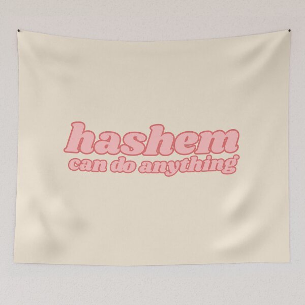 Item preview, Hashem can do anything pink duotone - jewish pride  designed and sold by jessicaleah15.