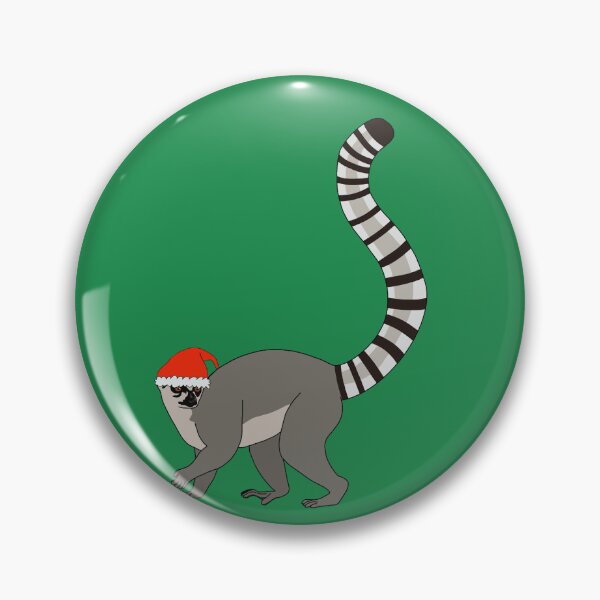 Item preview, Christmas Ring Tailed Lemur designed and sold by Leapingdoe.