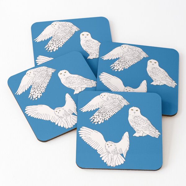 Item preview, Snowy Owls designed and sold by Leapingdoe.