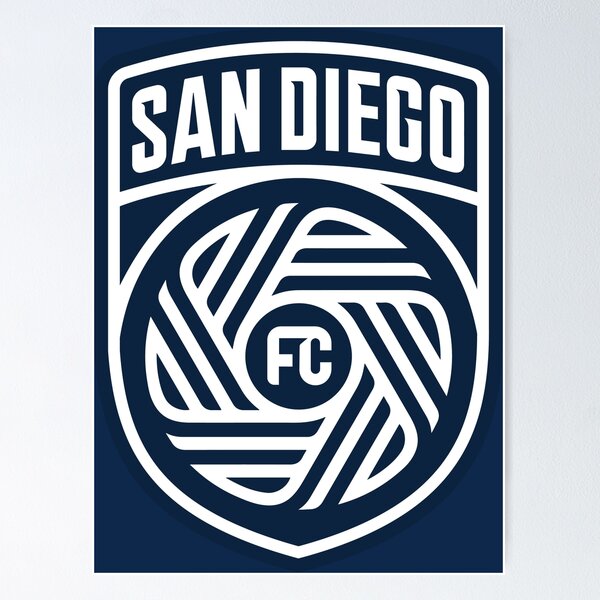 Artikel-Vorschau von San Diego Football Club (SDFC) – Marineblau/Weißes Logo, designt und verkauft von eyelikesharx.