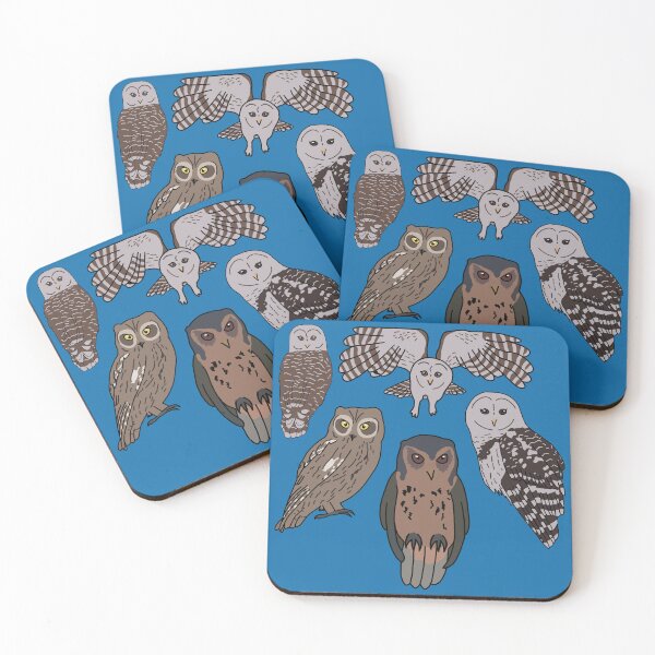 Item preview, Owls designed and sold by Leapingdoe.