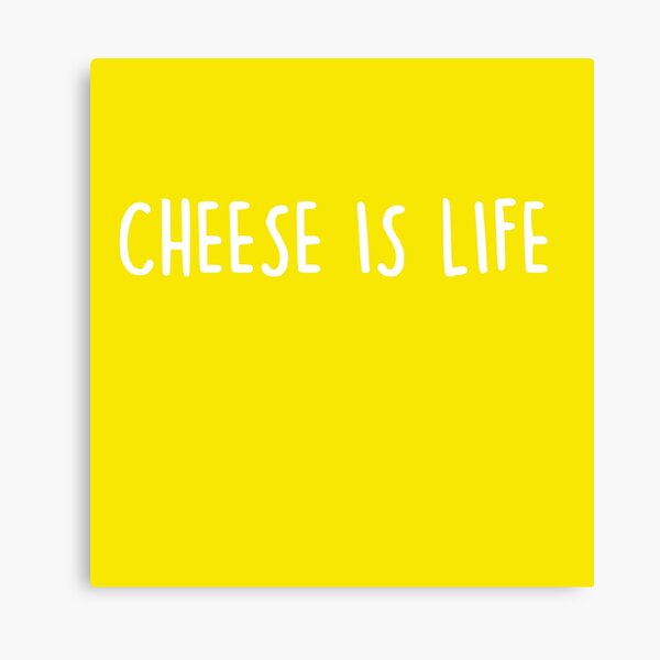 Item preview, Cheese Is Life Funny Foodie designed and sold by TitoDesignerr.