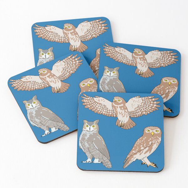 Item preview, Owls designed and sold by Leapingdoe.