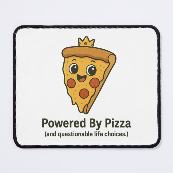 Item preview, Powered by Pizza (and Questionable Life Choices) designed and sold by Zeteny06.