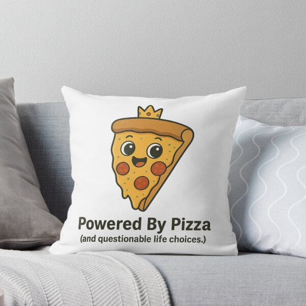 Item preview, Powered by Pizza (and Questionable Life Choices) designed and sold by Zeteny06.