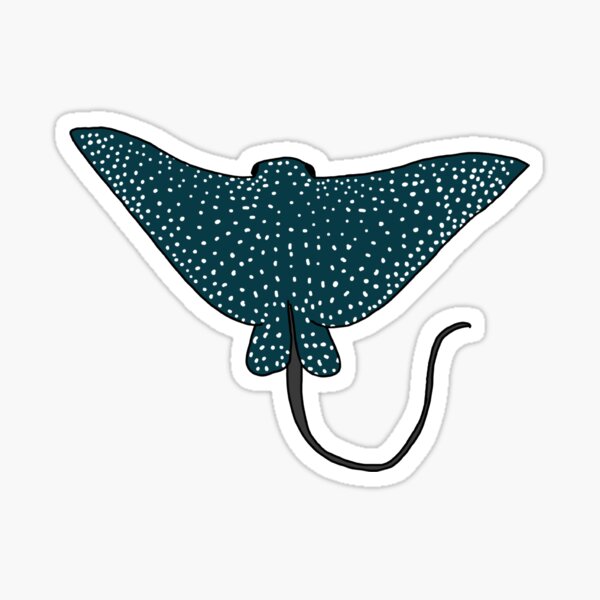 Item preview, Spotted Eagle Ray designed and sold by Leapingdoe.
