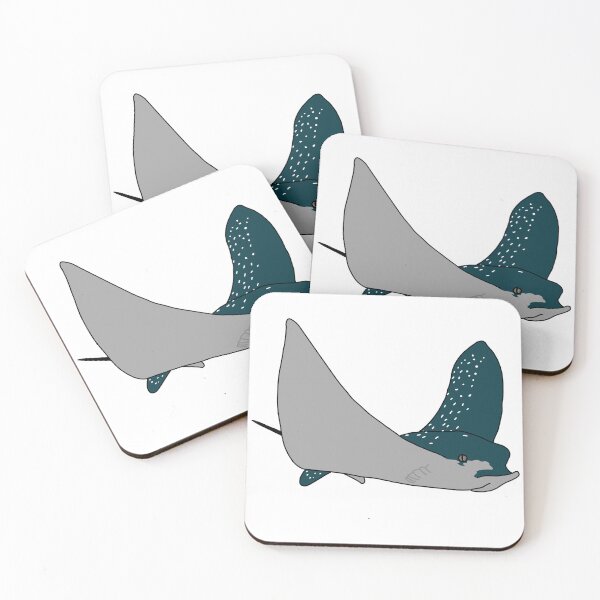Item preview, Spotted Eagle Ray v2 designed and sold by Leapingdoe.
