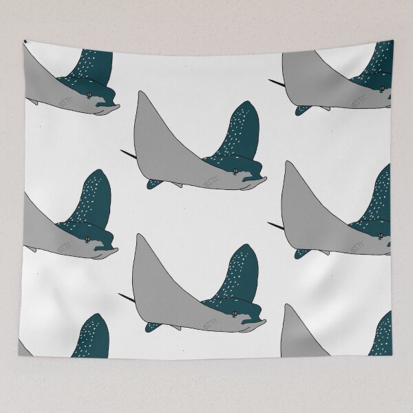 Item preview, Spotted Eagle Ray v2 designed and sold by Leapingdoe.